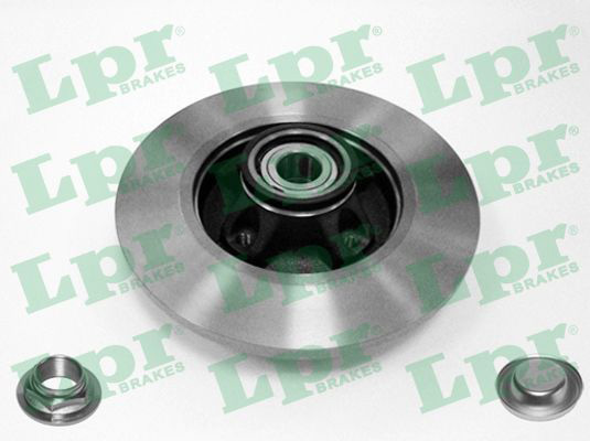 Disque de Frein - Berl. Ii-c4 Ii/Ds4-ds5/5008-308-3008 268MM Centrage 30MM Ep 12MM