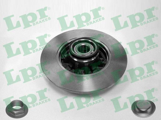 Disque de Frein - C4II/DS4/308 I 249MM Centrage 30MM Ep 9MM Plein 4 Trous H 73,2mm