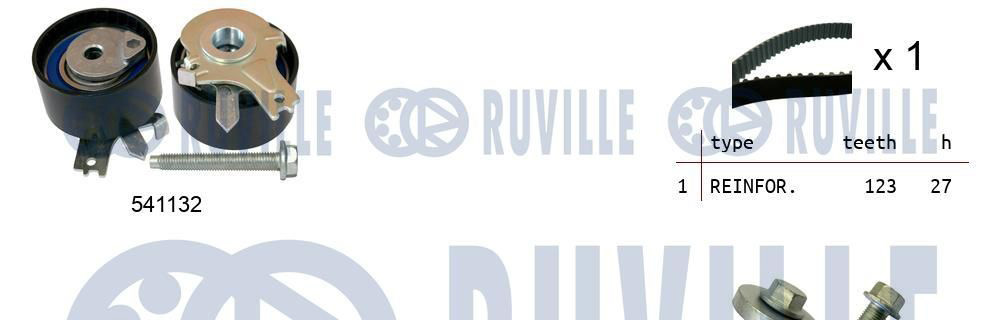 Kit de Courroie Crantée - RENAULT 1.5 DCI 1998> Existe En Storm: 5550578