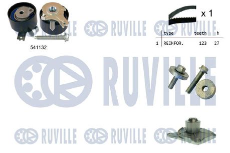 Pompe à Eau + Kit de Courroie Crantée - RENAULT/Dacia 2003 à 2010 1.5 DCI