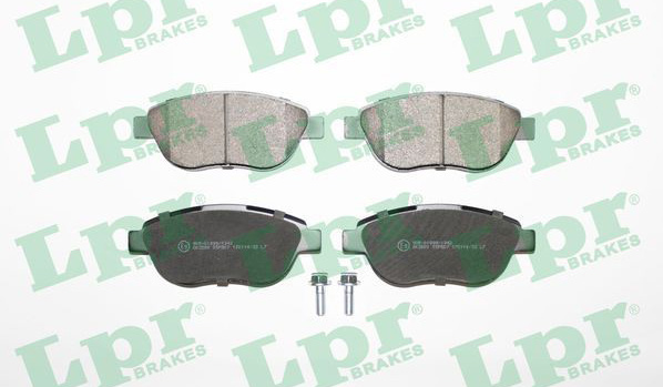 Kit de Plaquette de Frein - Berlingo-xsara Pic.-C4/207-307 Avant H 57,3mm Ep 19MM L 136,8m