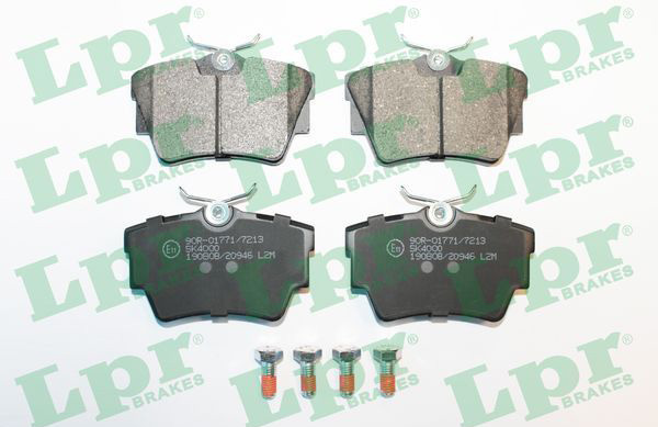 Kit de Plaquette de Frein - Trafic Ii-iii/Vivaro A-b/Talento Arrière H 57,5mm Ep 17MM L 95MM TRW